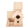 Деревянный скворечник многофункциональный ремесленный садовый декоративный скворечник для улицы