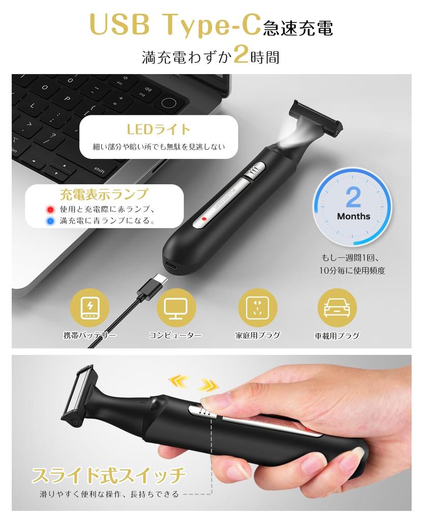 PYLAMISON Body Shaver for Men Released In 2024 Professionally Developed 5 Functions In Electric Vio Shaver for 7 Types of Length Adjustment Comb Angle