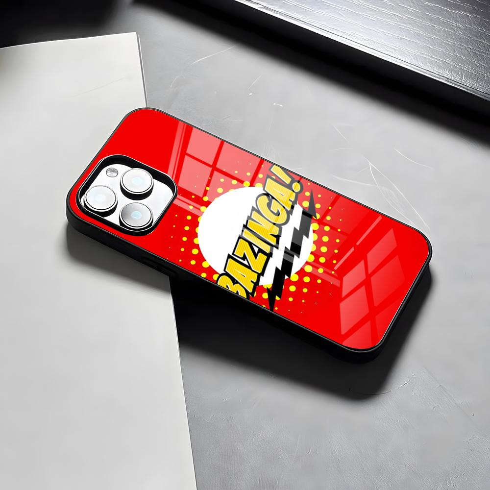 The Big Bang Theory Phone Case For IPhone 17 Pro Max 15 Pro 16 14 Plus 12 13 Mini 11 Pro Shockproof Glass Cover
