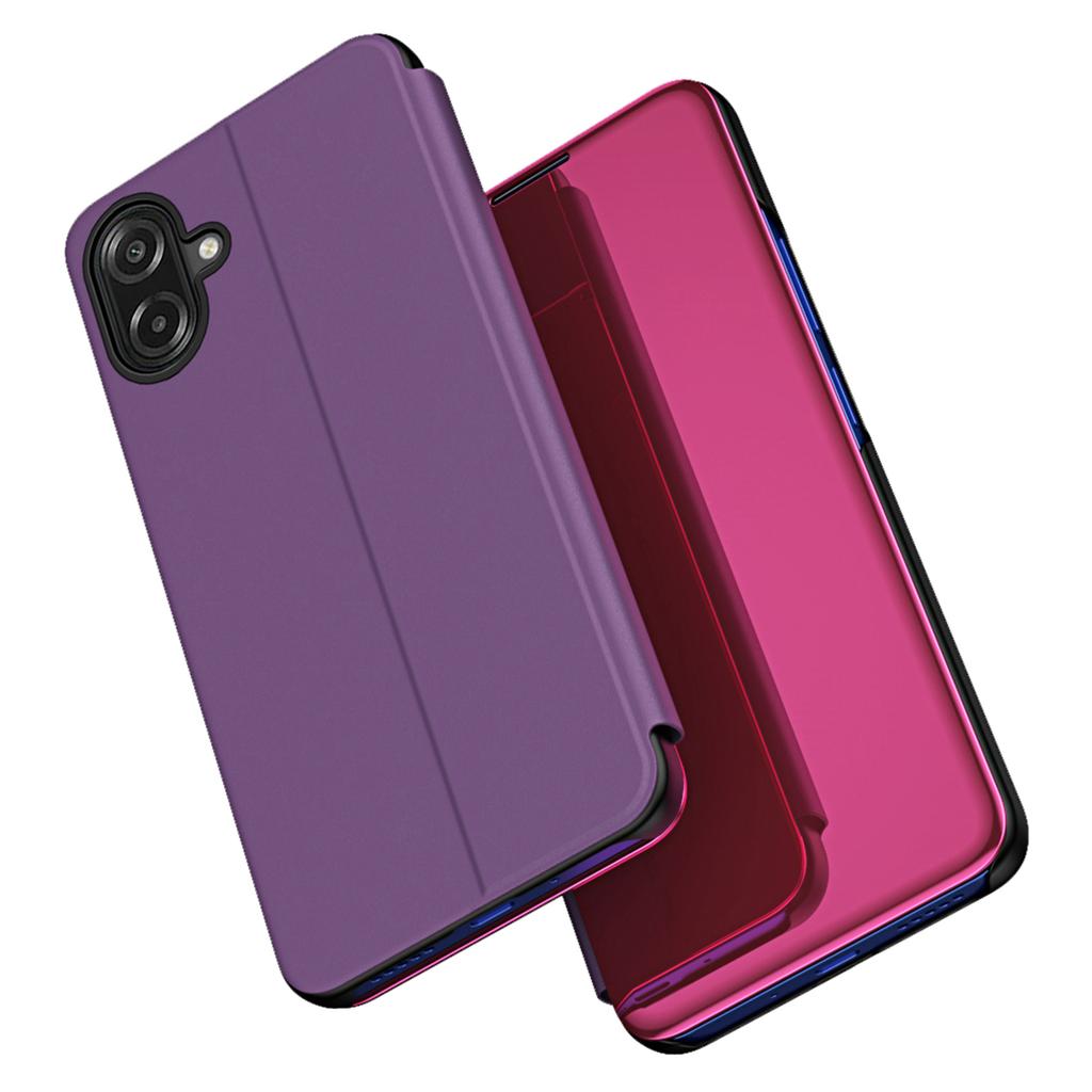 For Samsung Galaxy A07 4G Case View Window Stand Leather Flip Phone Cover