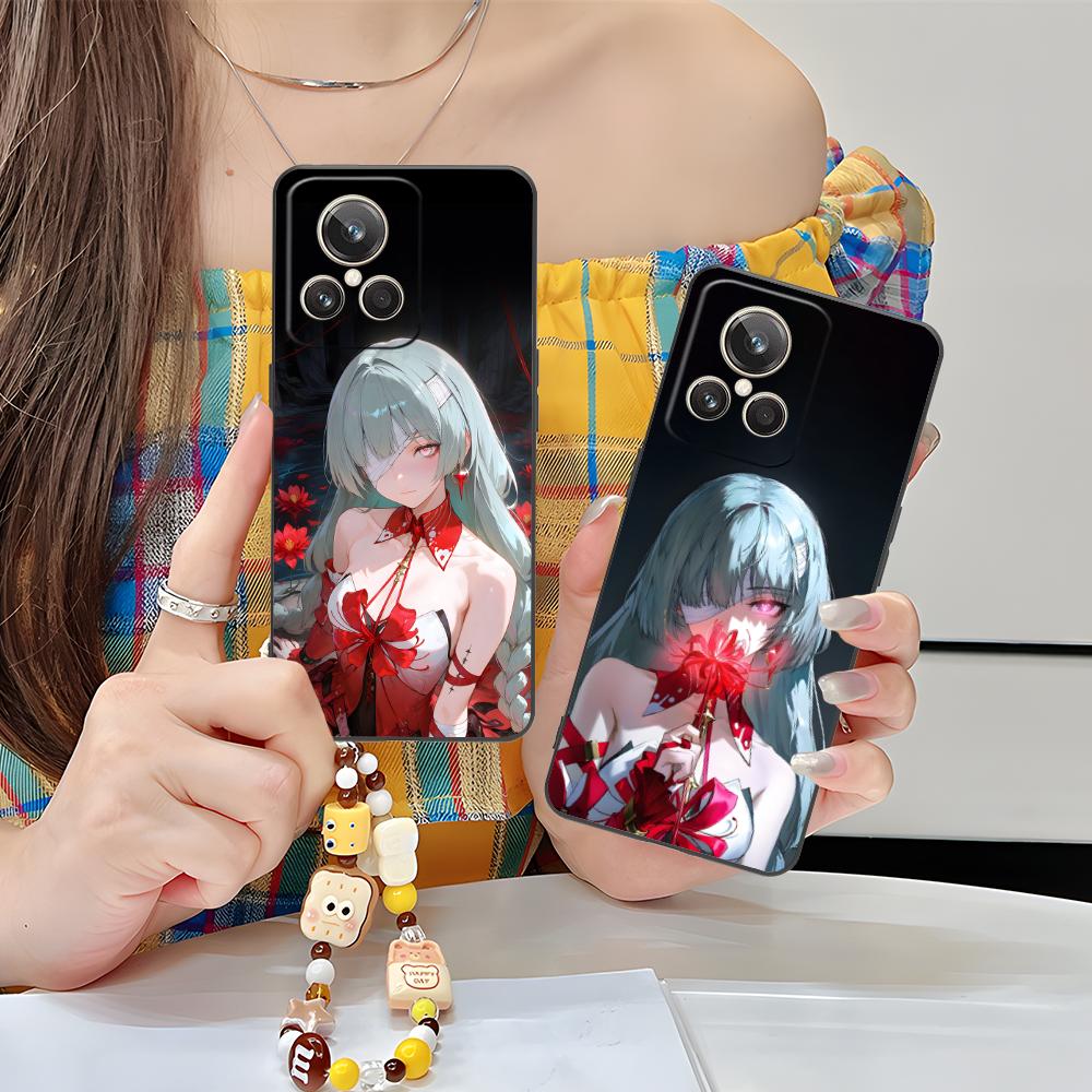Чехол для мобильного телефона Wuthering Waves Phrolova Матовый для Realme GT 8 Neo Pro C75 73 71 C67 65 C55 53 C35 31 C20 15 Цветной Чехол