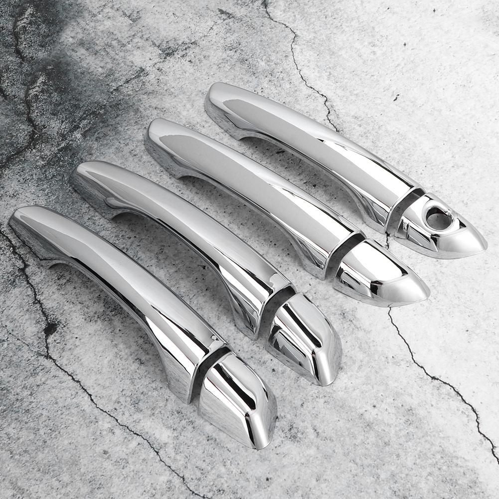 8 шт. ABS серебристая накладка на внешнюю дверную ручку автомобиля подходит для Hyundai Elantra 20182019