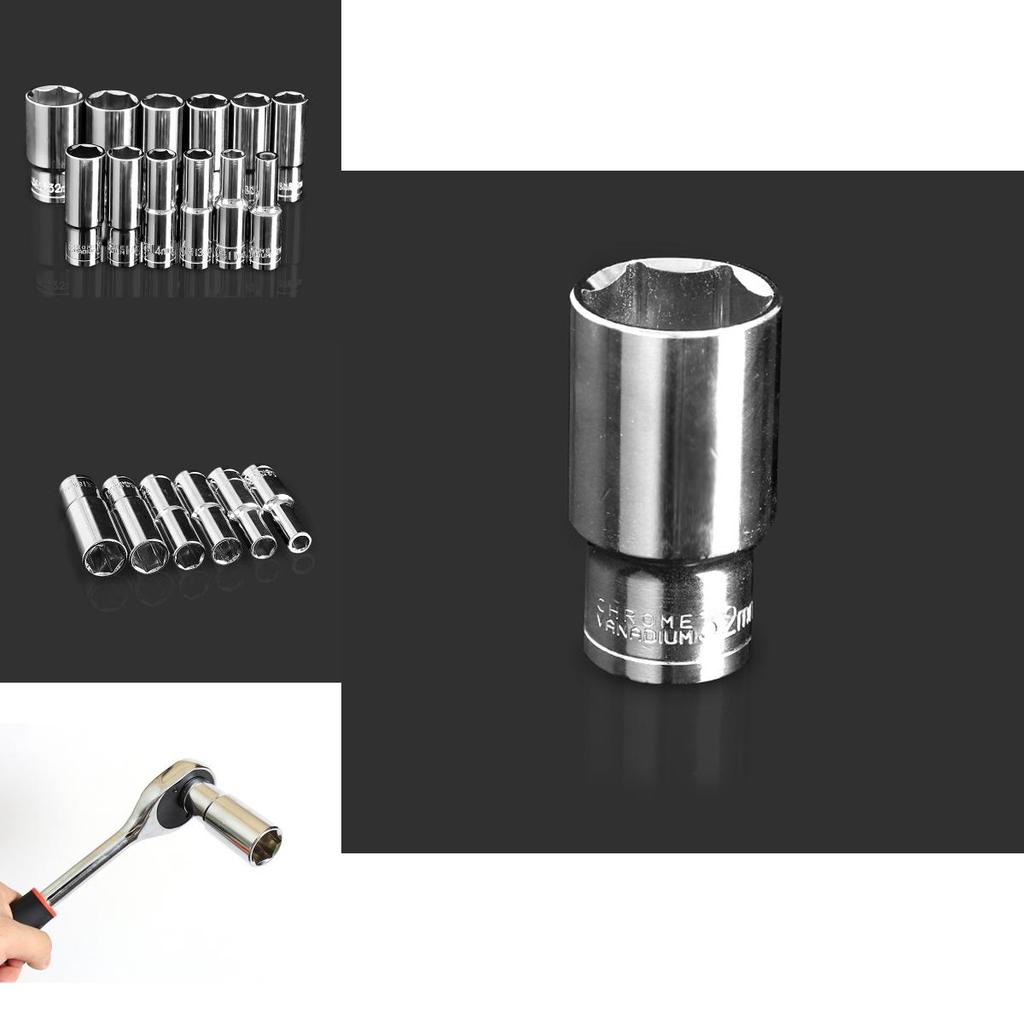 High Quality 8 To 32 Mm Deep Impact Socket 1/2" Drive For Reliable Performance