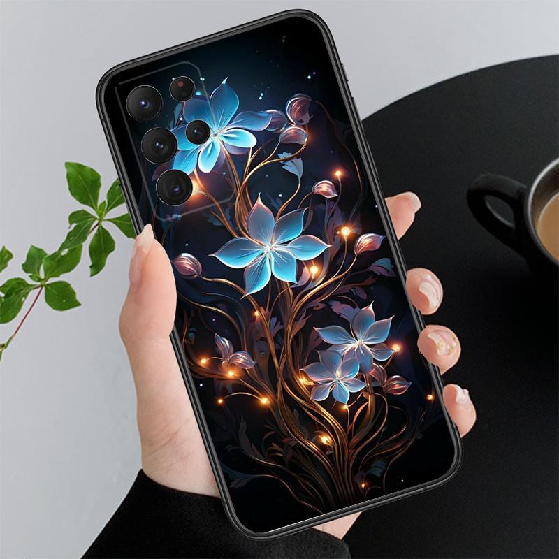 Чехол для телефона Flower Leaf Bird для Samsung A52S A21S A33 A23 A13 A14 A32 A52 A53 A54 A51 A71 M51