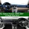 Для Subaru Forester SG SG9 2003-2007 Коврик на панель Приборная панель Защитная накладка Коврик на приборную панель Органайзеры против грязи
