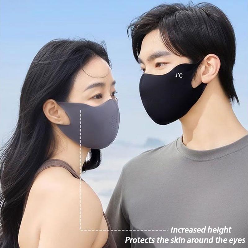 Uv Protection Breathable Face Mask 3D Seamless Full Face Outdoor Lightweight Sun Block Flex Fit