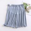 Women's Sleeping Pants Summer Thin Thread Belly Support Shorts Loose Fit Can Be Worn Outside Adjustable Home Pants