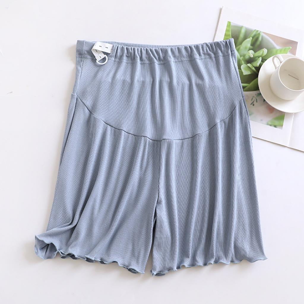 Women's Sleeping Pants Summer Thin Thread Belly Support Shorts Loose Fit Can Be Worn Outside Adjustable Home Pants