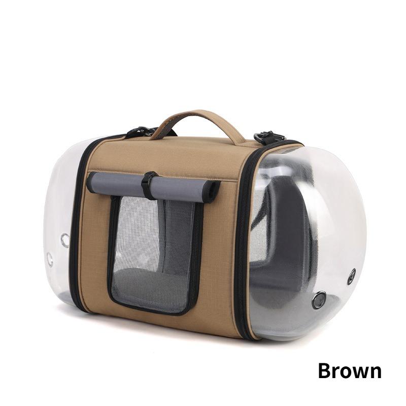 Breathable Transparent Space Capsule Cat Bag Single Shoulder Or Handheld Large Space Pet Carrier