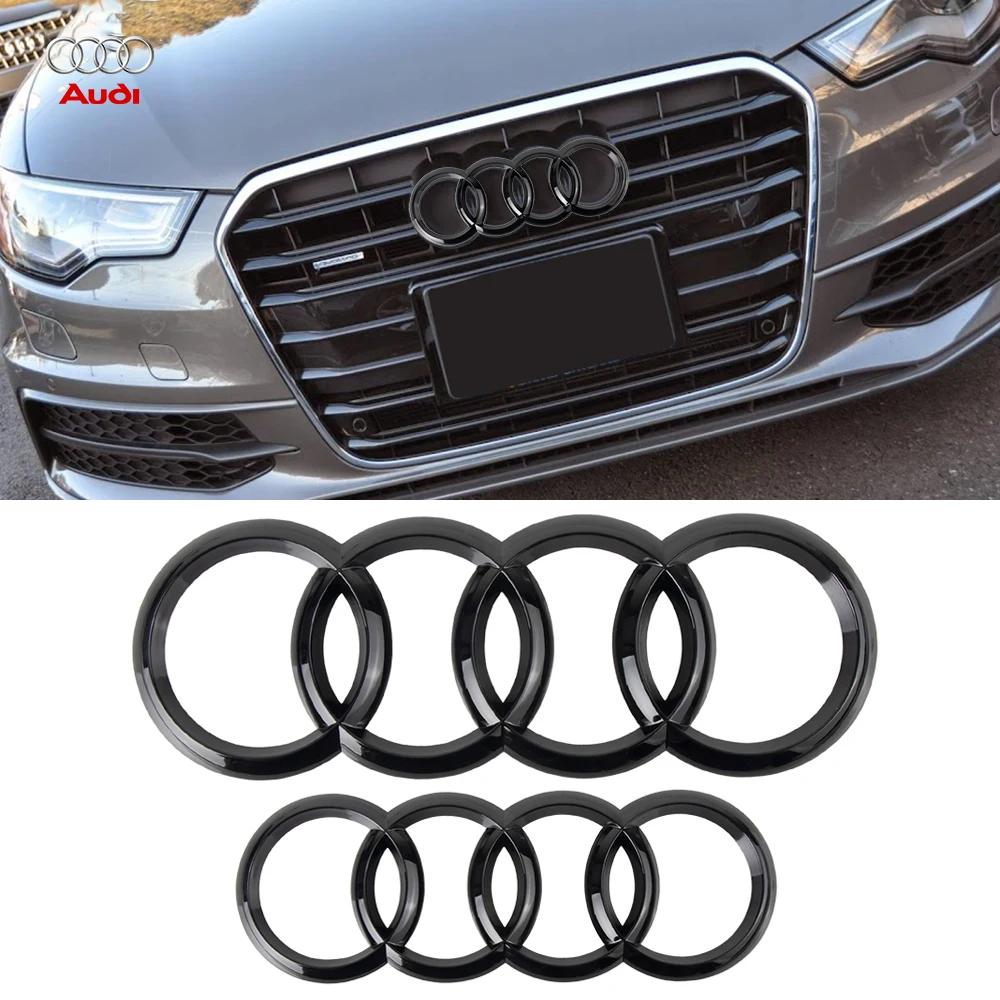 For f2 Q3 A7 S3 A3 8V 8P Sportback RS5 A8 A1 A5 Q5 A6 C6 Original Car Front Rear Trunk Emblem Replacement Decoration Stickers
