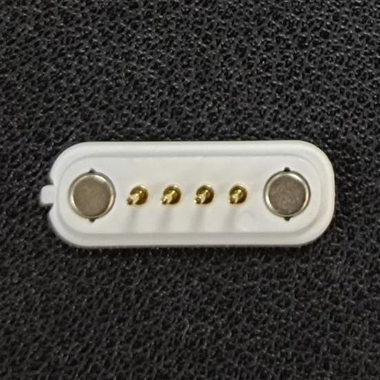 60 см магнитный USB-кабель для зарядки смарт-часов, быстрая зарядка, чистый медный провод, 4-контактный, не спутывающийся кабель для зарядки