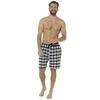 Mens Checked Lounge Shorts (Pack Of 2)