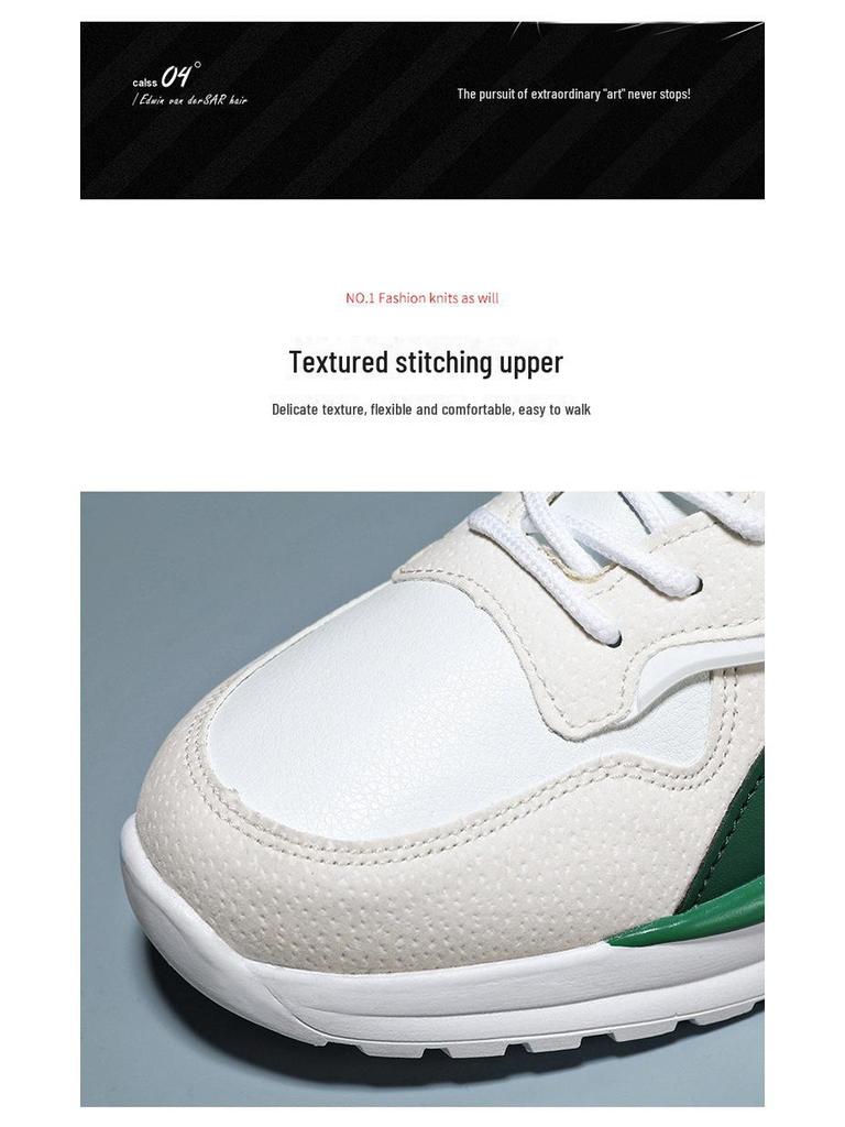 Spring 2024 Men's Breathable Trendy Casual Running Shoes - All-Match Sports Dad Sneakers