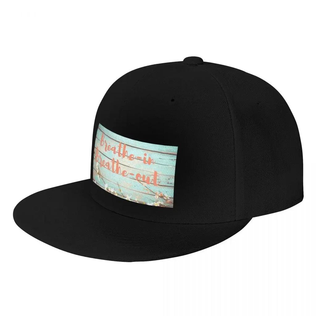 Breathe in Breathe out Baseball Cap Anime Hat sun hat Snap Back Hat summer For Unisex Womens