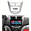 9-дюймовая рамка для радиоприемника, подходит для HYUNDAI I-25 для Accent для для VERNA 2010-2017, стереопанель, GPS, DVD, приборная панель, рамка