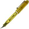 Gullor Acrylic Fountain Heartbeat Transparent Medium Nib Pen, Tip, Yellow, (0.7mm)