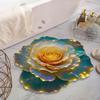 3D Цветок Напольный Коврик Впитывающий Коврик для Ванной Комнаты Противоскользящий Цветочный Узор Ковер для Зоны