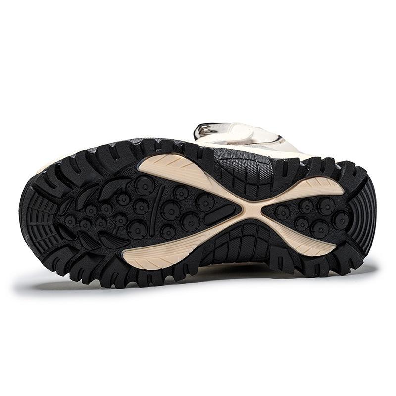 Зимние ботинки для снегоступов женские средние бархатные теплые альпинистские ботинки горнолыжные ботинки зимние ботинки повседневная обувь