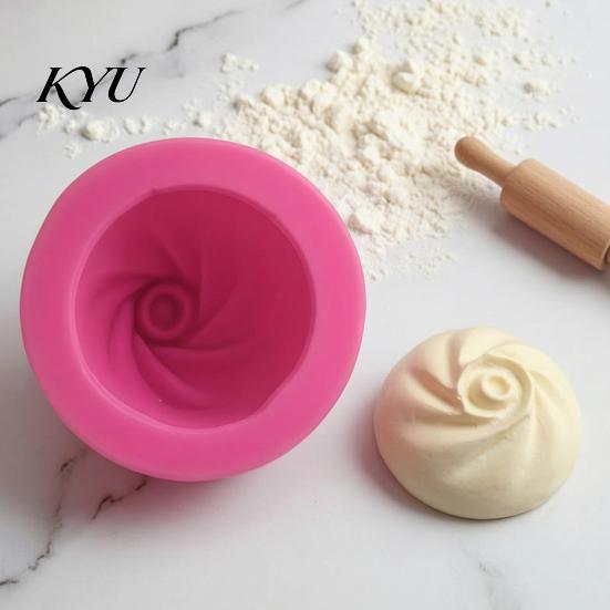 Silicone Pastry Mold Manual Baozi Molding, Press Dumpling Mold, Consistent Dough Homemade Bread Maker Shaping, Stuffed Kitchen Tool for Baking