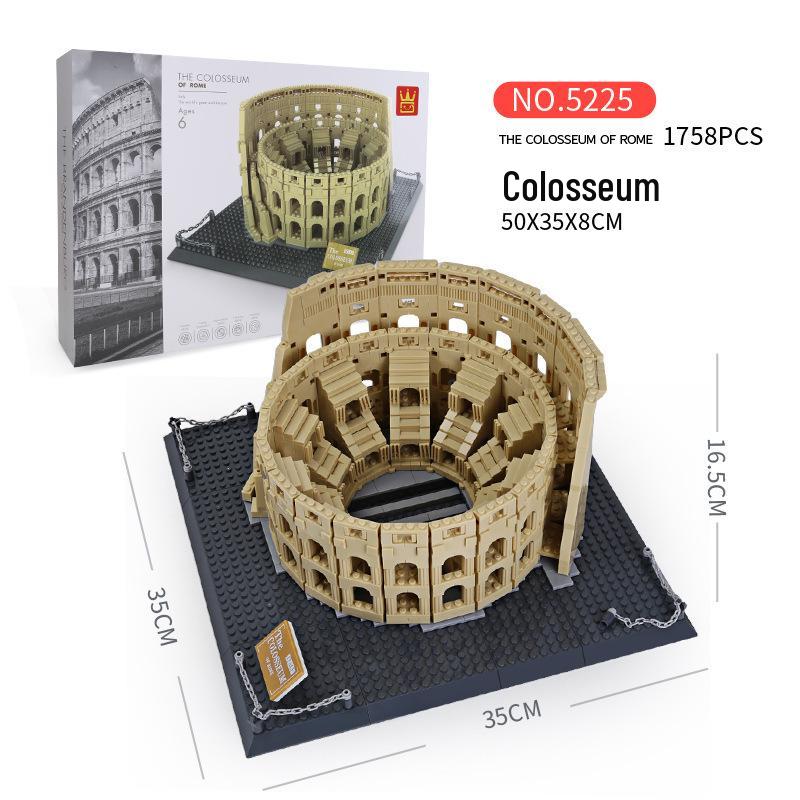 Tiananmen Temple of Heaven Building Blocks Educational Toy with Free Shipping