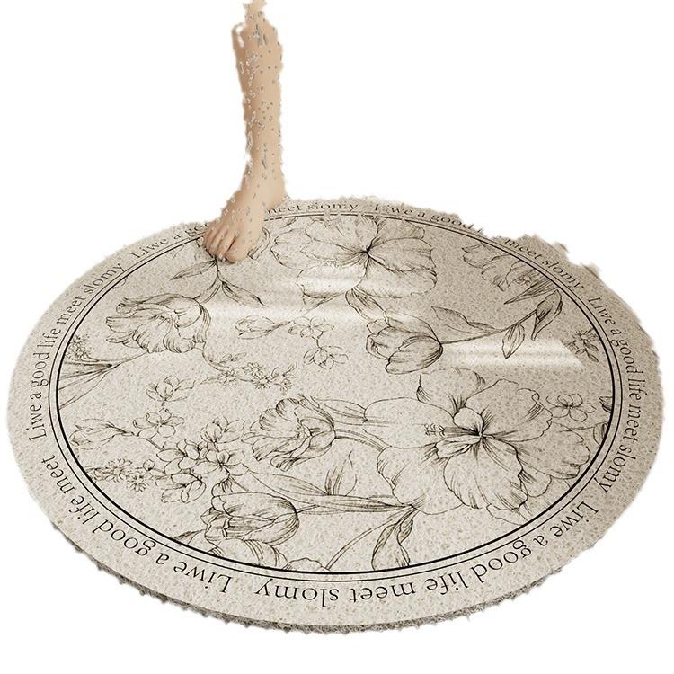 Коврик для ванной комнаты с противоскользящим покрытием Коврик для ног в ванной комнате Коврик для туалета Туалет для дома Для детей и пожилых людей Противоскользящая платформа