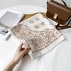 Fashion Vintage Paisley Herringbone Square Scarf For Office Women