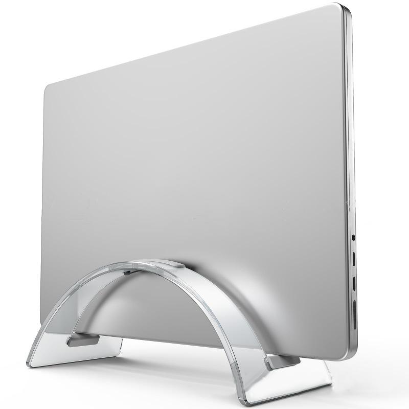 Акриловая настольная подставка Акриловая вертикальная подставка для ноутбука с высокой устойчивостью и большой грузоподъемностью Для личного пользования Для организованного использования