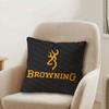 BBrowning Logo Personalized Pillow Cover Kids Bedroom Wild Party Decor Pillowcase kid Birthday shower Gift