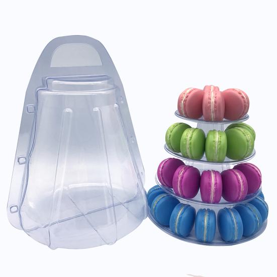 4-х уровневая витрина для вечеринки, фестиваля, свадьбы, дня рождения, кекса, макарон, торта, подставка в виде башни