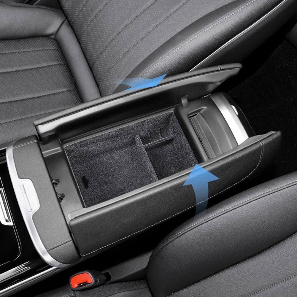 Car Accessories Center Control Armrest Box Storage Debris Tray For Benz EQE Sedan/EQE-SUV/EQS Accesorios Para Auto Tools