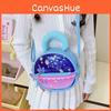 Cute Cartoon Star Jar Printed Children Round Single Shoulder Crossbody Bag