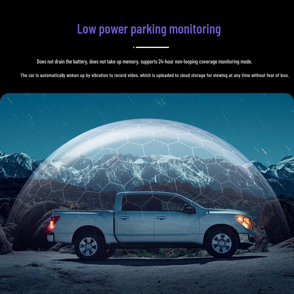 New 2025 4G Dual Recording Dash Cam with GPS Monitoring and Remote Sentry Recorder