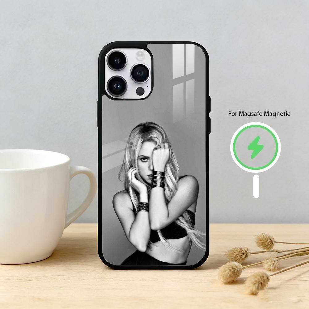 Singer S-Shakira    Phone Case For iPhone 17,16,15,14,13,12,Plus,Pro,Max For Magnetic Wireless Charge