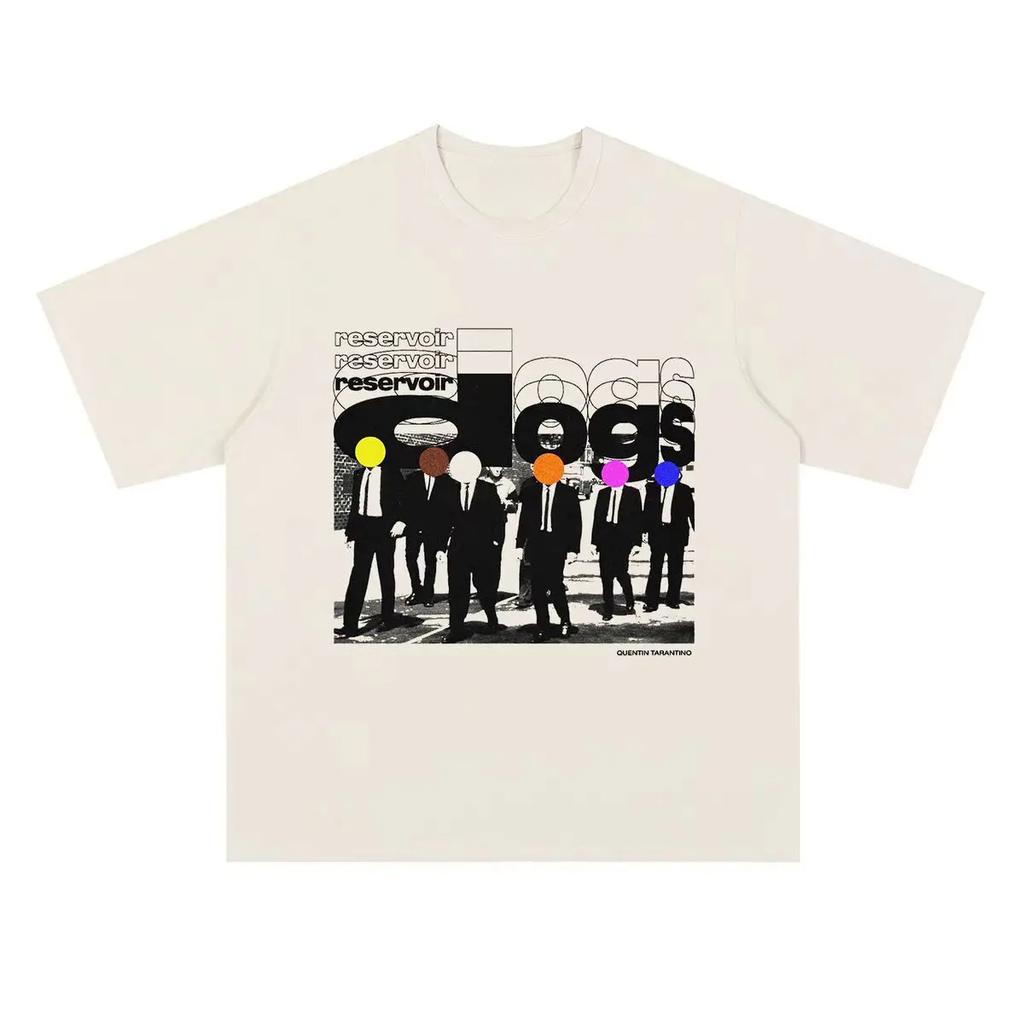 American Hip Hop Group Simple Fashion Design Short-sleeved T-shirt Men and Women with The Same Four Seasons Suitable New Trend