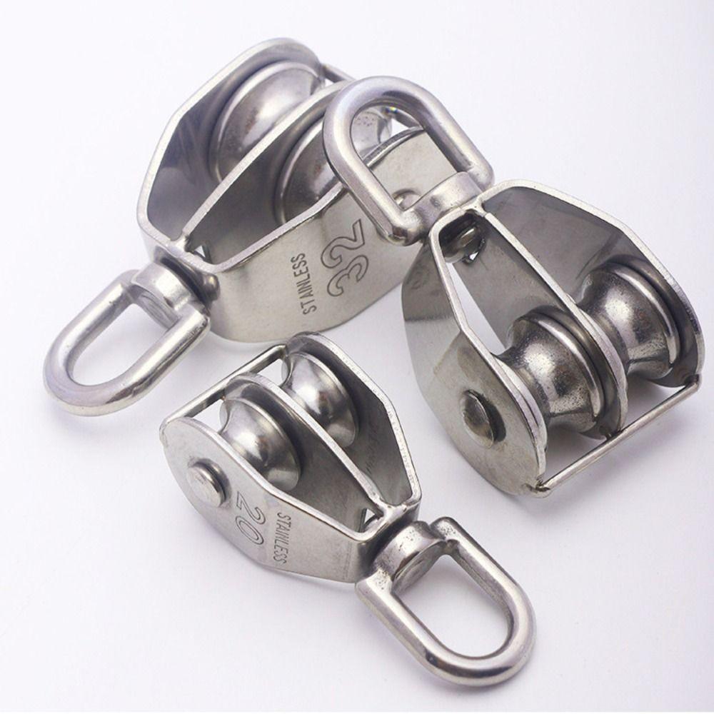 M15/20/25 Groove Pulley Swivel Traction Wheel Load-Bearing Fixed Pulley Crane