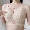 Кружевная спинка Красивая большая грудь Показывает маленькую тонкую Бесшовная нижнее белье Ультратонкий Пуш-ап Предотвращает провисание Большой размер Бюстгальтер