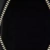 COACH Zip Top 16 Metal Logo Zip Closure Recycled Leather Crossbody Shoulder Bag Small Women's Black
