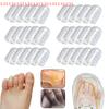 2-100Pcs Silicone Anti-Friction Toe Protector Gel Breathable Toe Caps Covers Foot Care Fingertip Elasticity Prevents Blisters