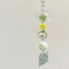 1 Piece Lucky Retro Japanese Wind Bell Phone Charm Sweet Fruit Apple Scrapbook Pendant Cute Phone Lanyard Phone Accessories