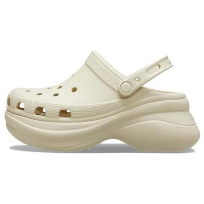 Классические нескользящие прочные женские сабо Little Whale Bone-White 206302-2Y2