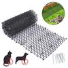 Anti-Cat Mat With Spikes, Cat Dog Animal Repellent Deterrent Mat, Cat Dog Repellent For Garden, Fences, Sofa-Protect Plants