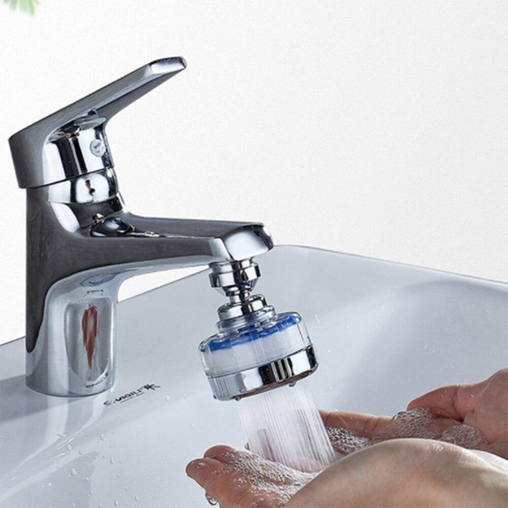 1Pc Swivel Faucet Filter Anti Splash Filter Faucet Water Sprayer Tool Kitchen Faucet Accessories