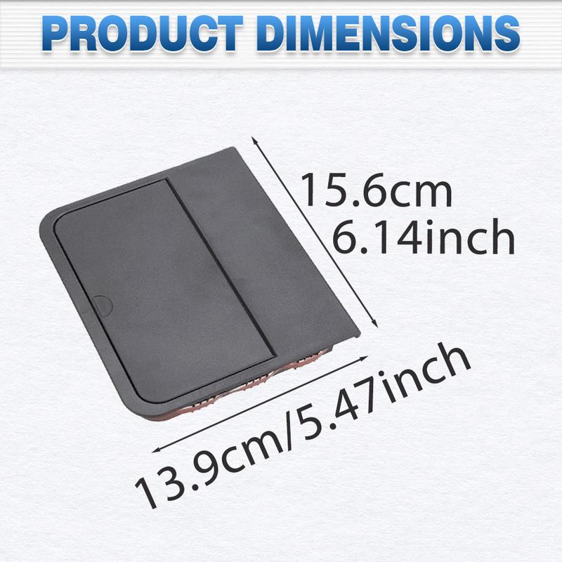 Car Center Console Concealed Storage Box For Jeep Wrangler JL JLU 2018-2025 Wrangler 4xe -2024 Gladiator JT -2024