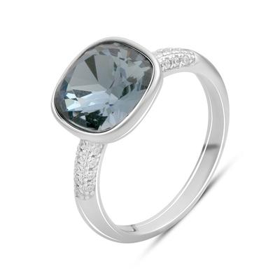 Серебряное кольцо с фианитами, вес изделия 4,51 гр (60002279)