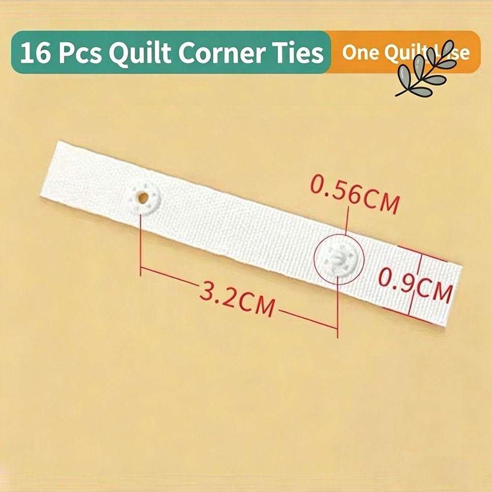 4/8/16PCS Four Corner Fixed Quilt Cover Ties Flat Rope Binding Duvet Cover Straps Home Use