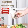 Press-Type Glass Seasoning Jar and Sealed Spice Shaker