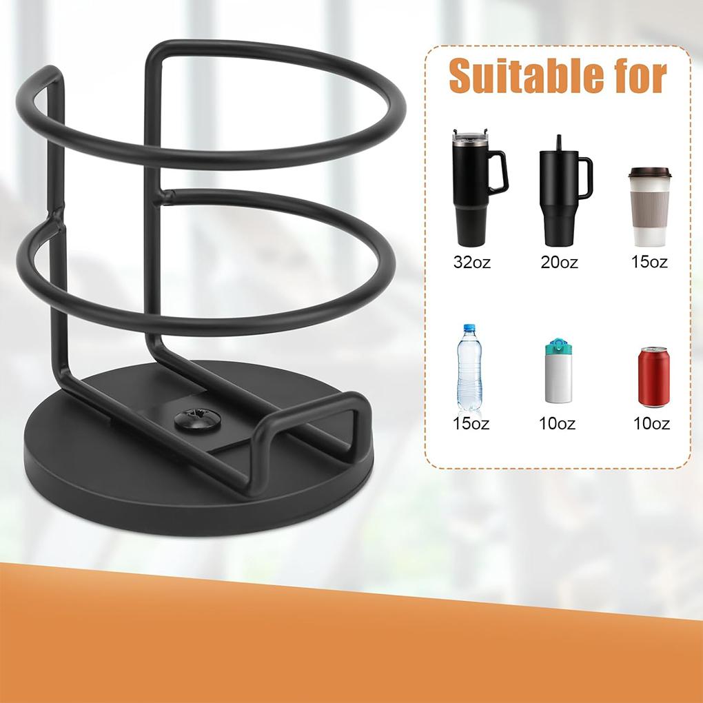 Magnetic Cup Holder Magnetic Cup caddie Beverage Rubber Strong Adsorption Durable Used for Treadmills Cars Buses
