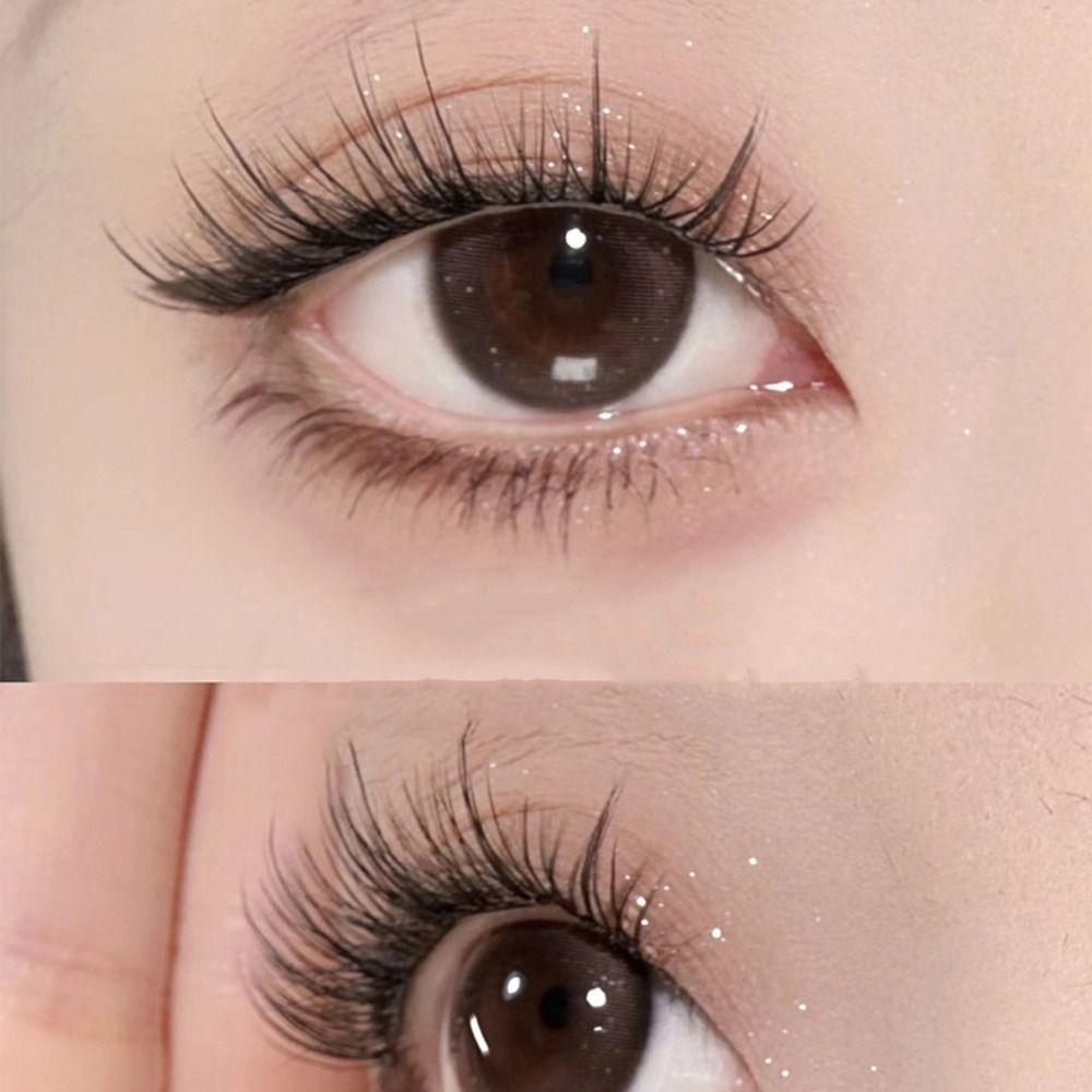 Накладные ресницы для наращивания ресниц, пушистые клеевые накладные ресницы, инструмент для макияжа