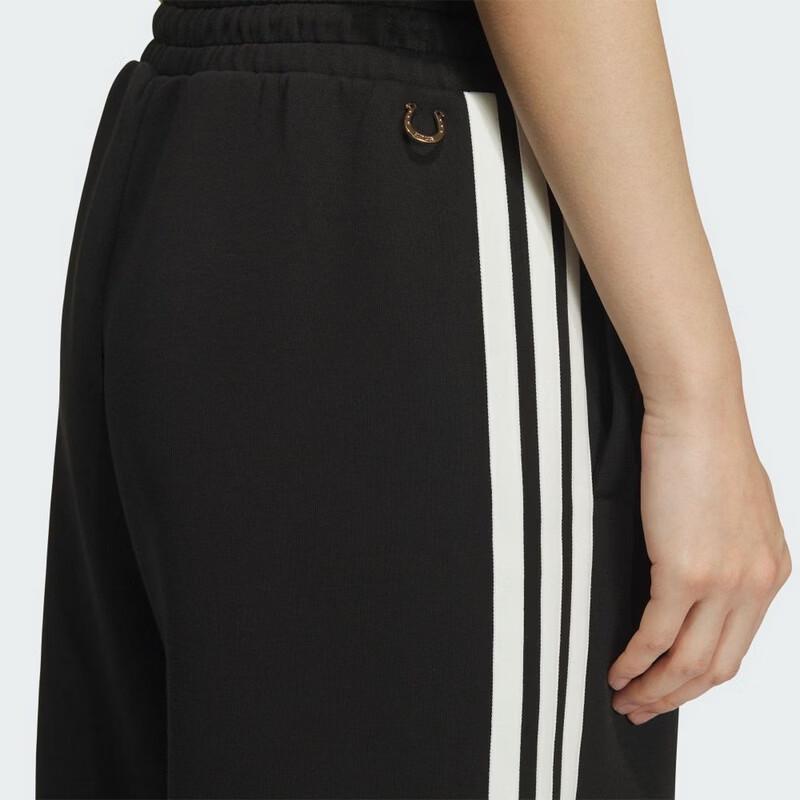 adidas Женские повседневные свободные прямые вязаные брюки для улицы