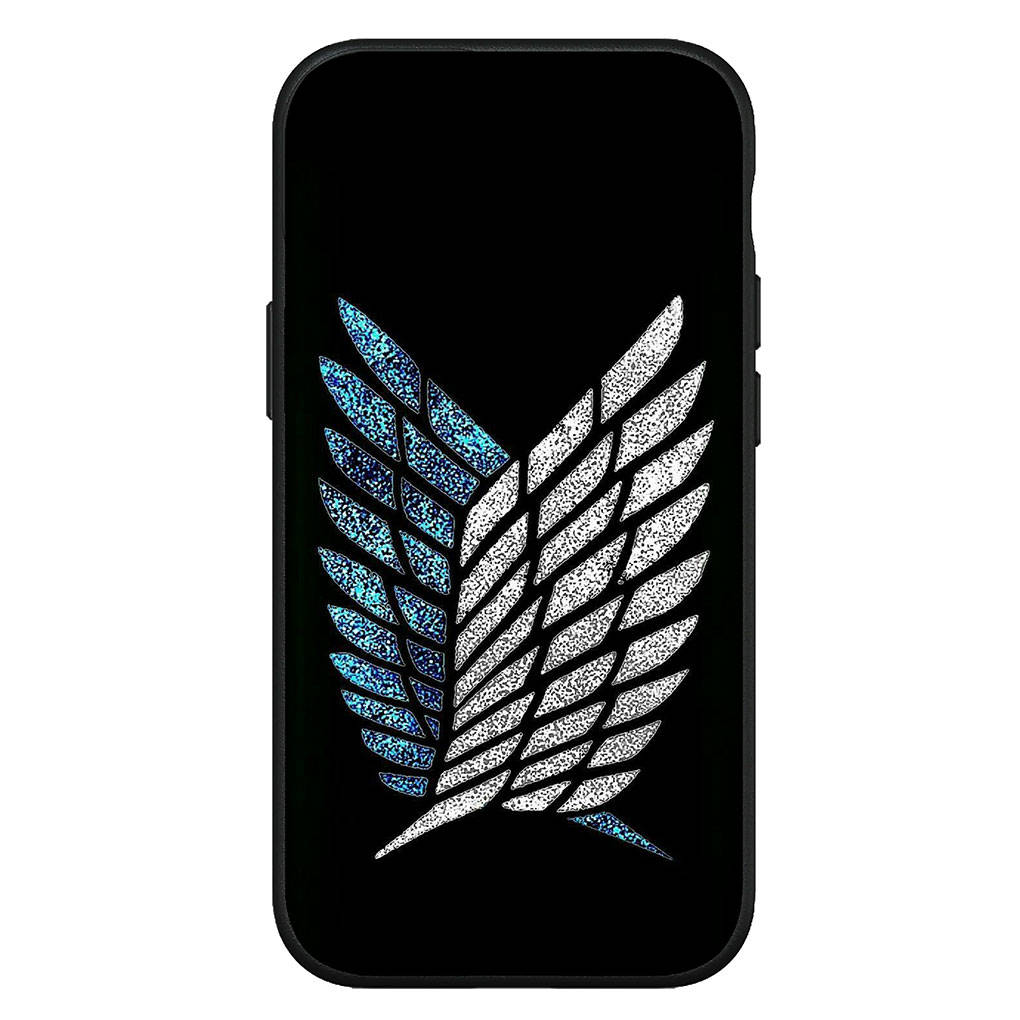 Чехол для iPhone 15 14 Xiaomi Redmi Note 13 12 11 Pro Max X 8 7 9 XR Samsung Galaxy S24 S23 OPPO S9 Huawei Аниме Levi Eren Jaeger Атака титанов Чехол